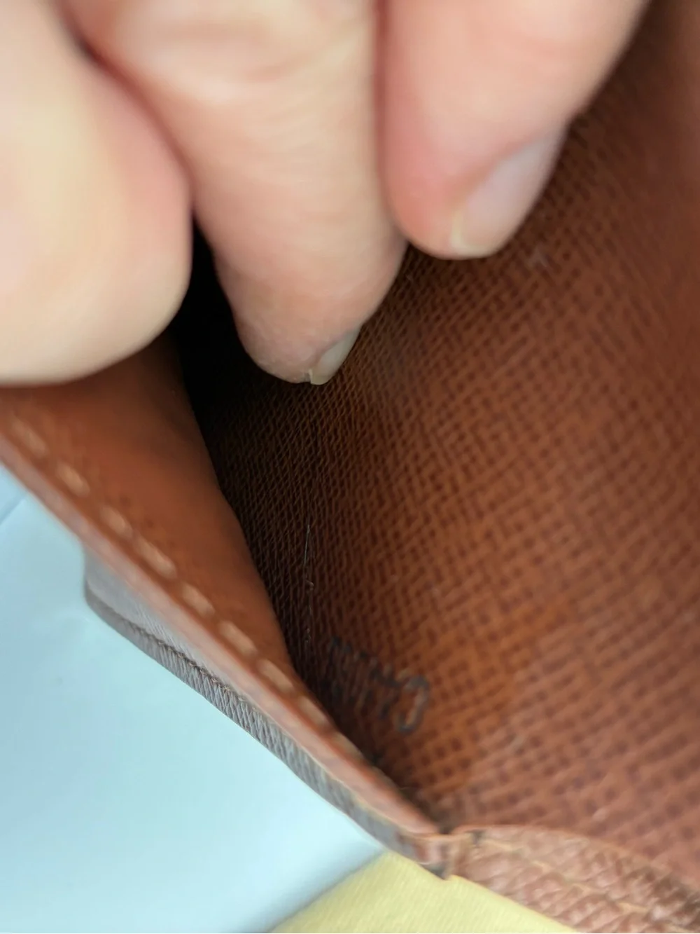 Louis Vuitton Men's Monogram Canvas Bifold Wallet - Brown